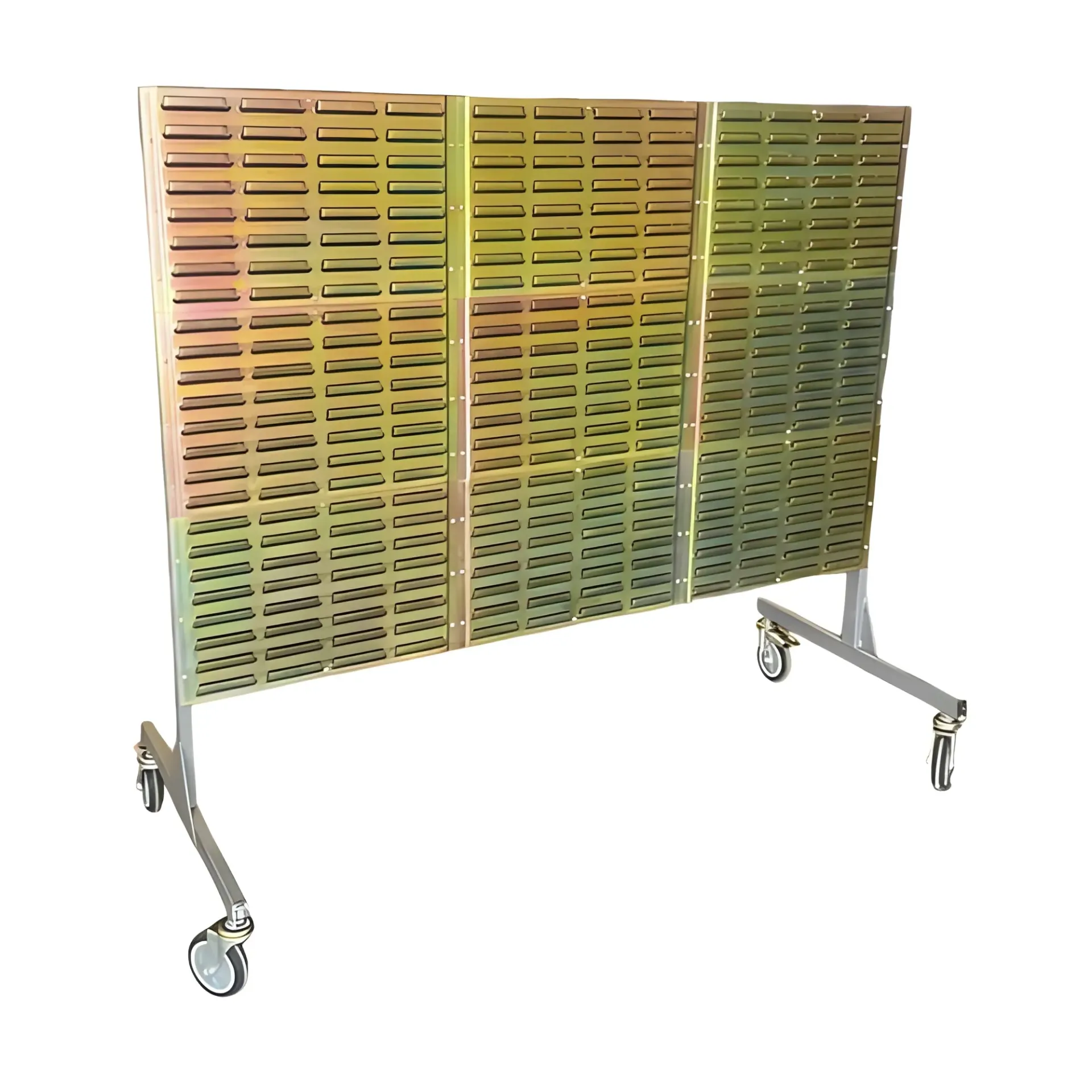Organizador galvanizado móvil para cajas apilables doble XL - Bauhart