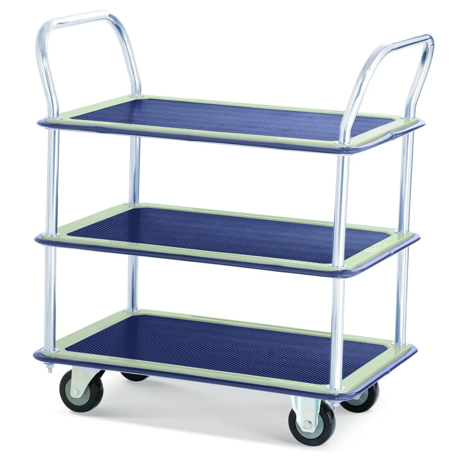 Carro con tres bandejas y dos mangos 220kg - Sumo