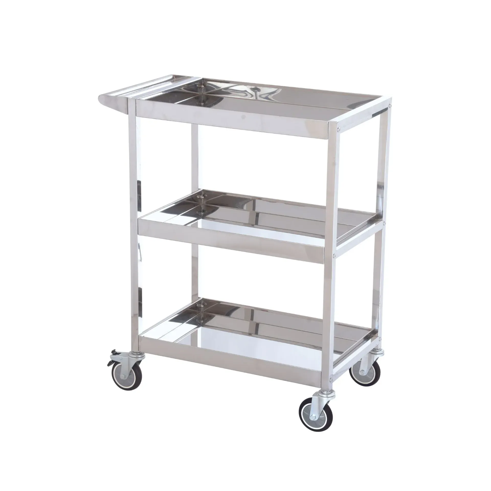 [SJ-0021] Carro Picking de acero inoxidable  3 bandejas 200kg - Sumo