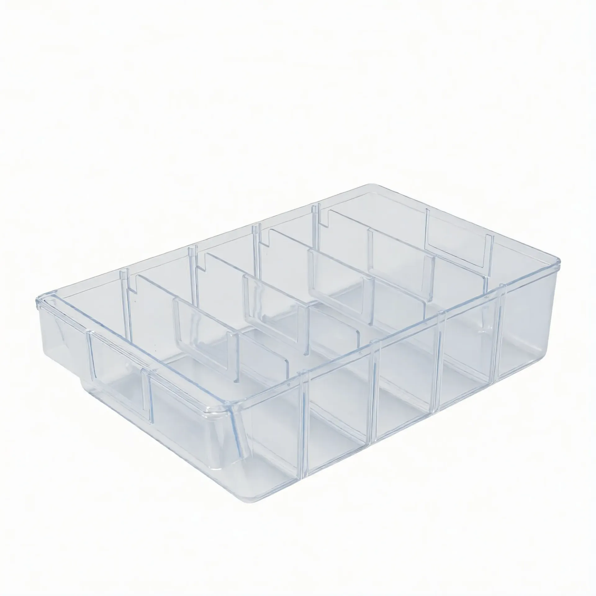 [BH-0055] Caja poliestireno rígido grande 5 divisiones - Bauhart