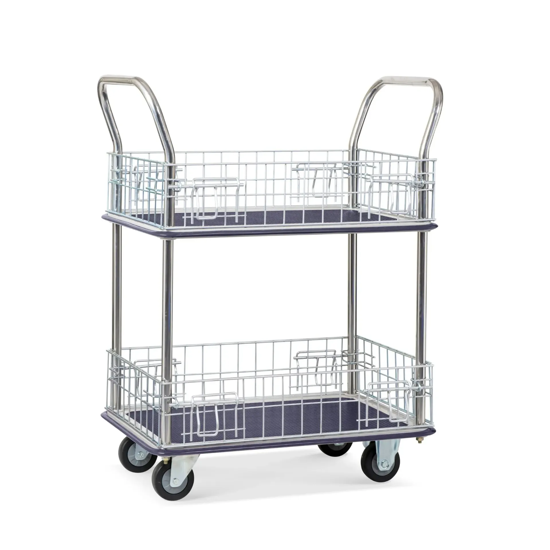 Carro con dos bandejas y rejilla 220kg - Sumo