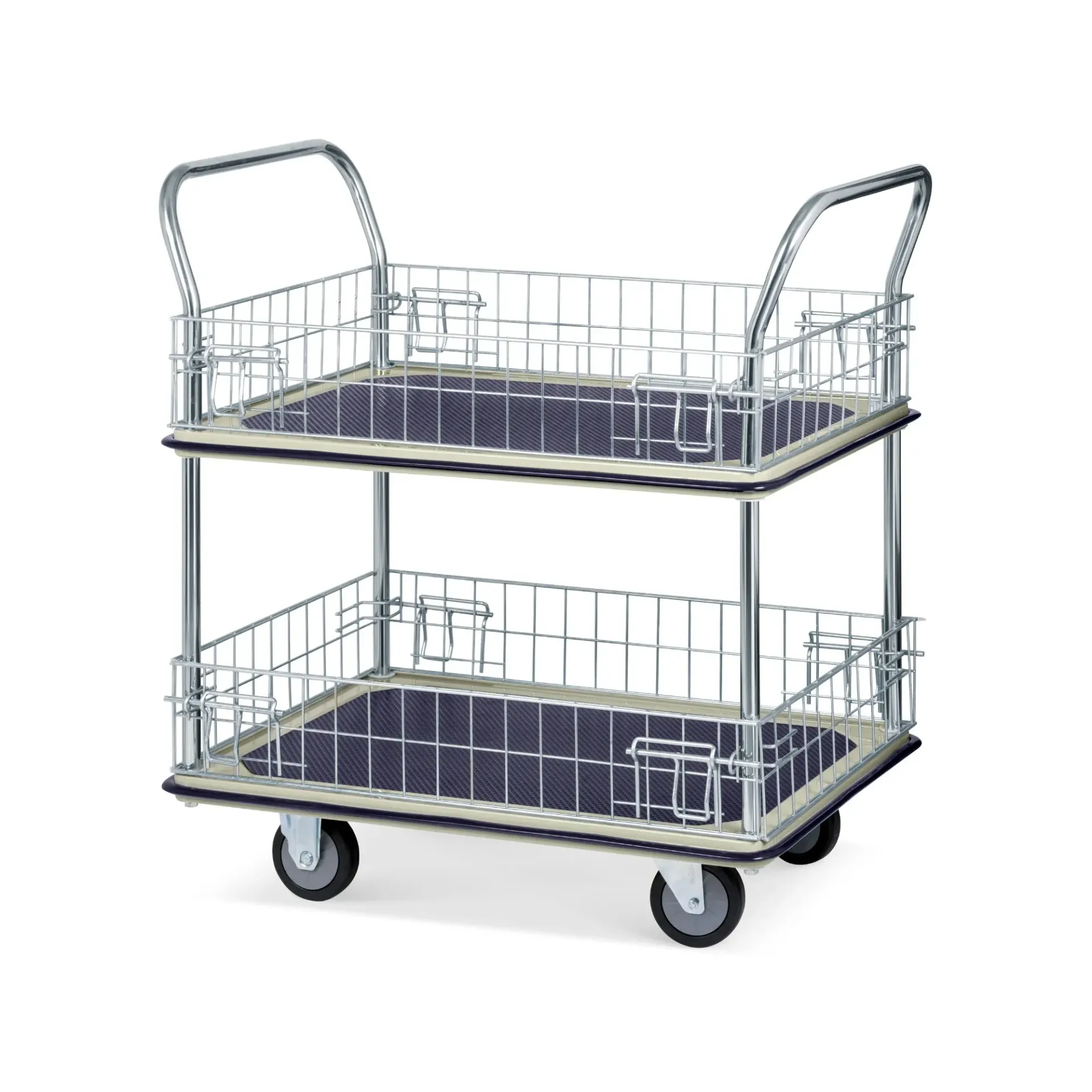 Carro con dos bandejas y rejilla 370kg - Sumo