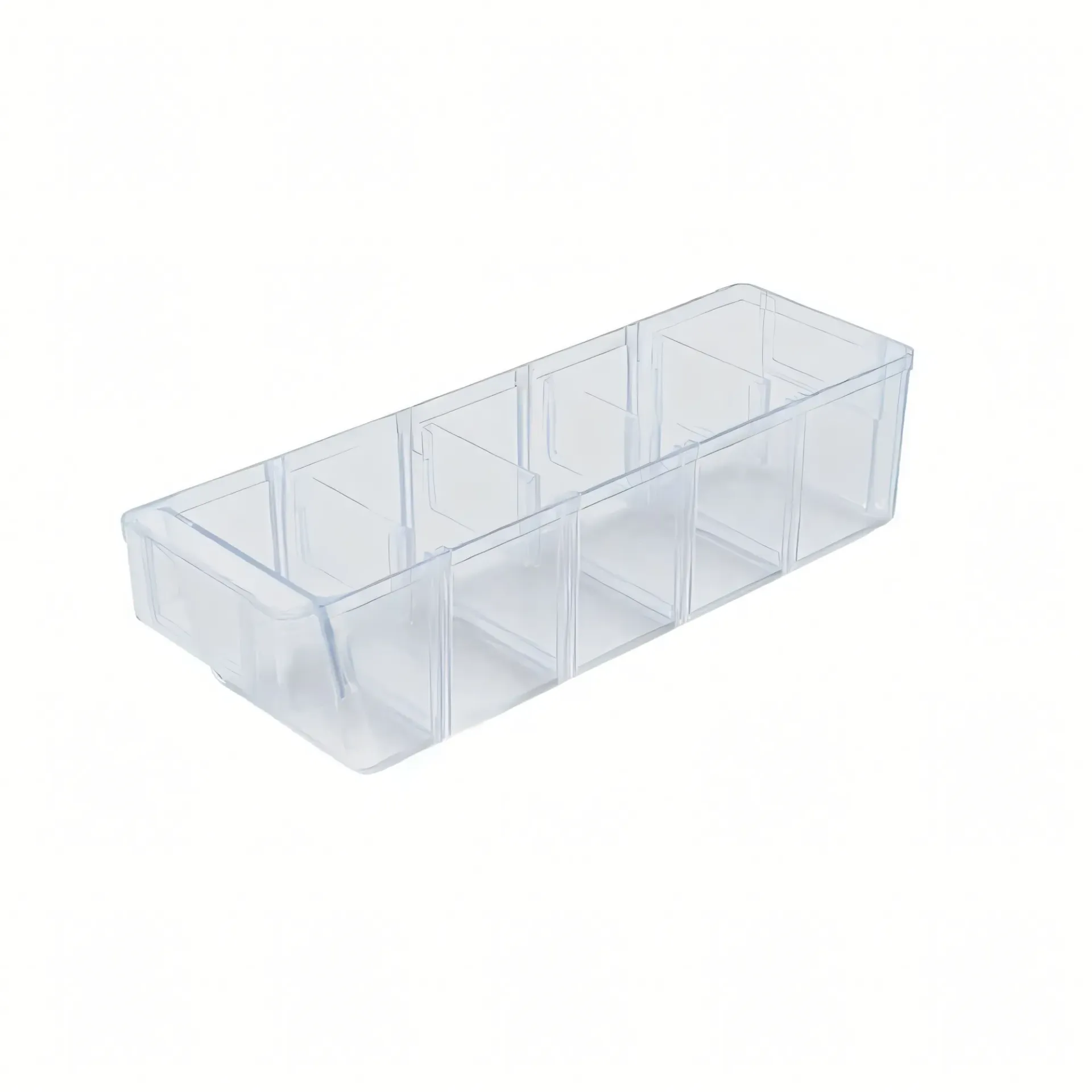 [BH-0056] Caja poliestireno rígido 1034 (M) 5 divisiones - Bauhart