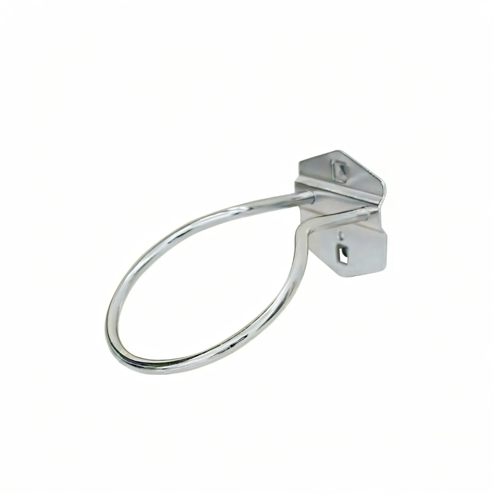 Gancho circular metálico 40mm para panel perforado - Bauhart