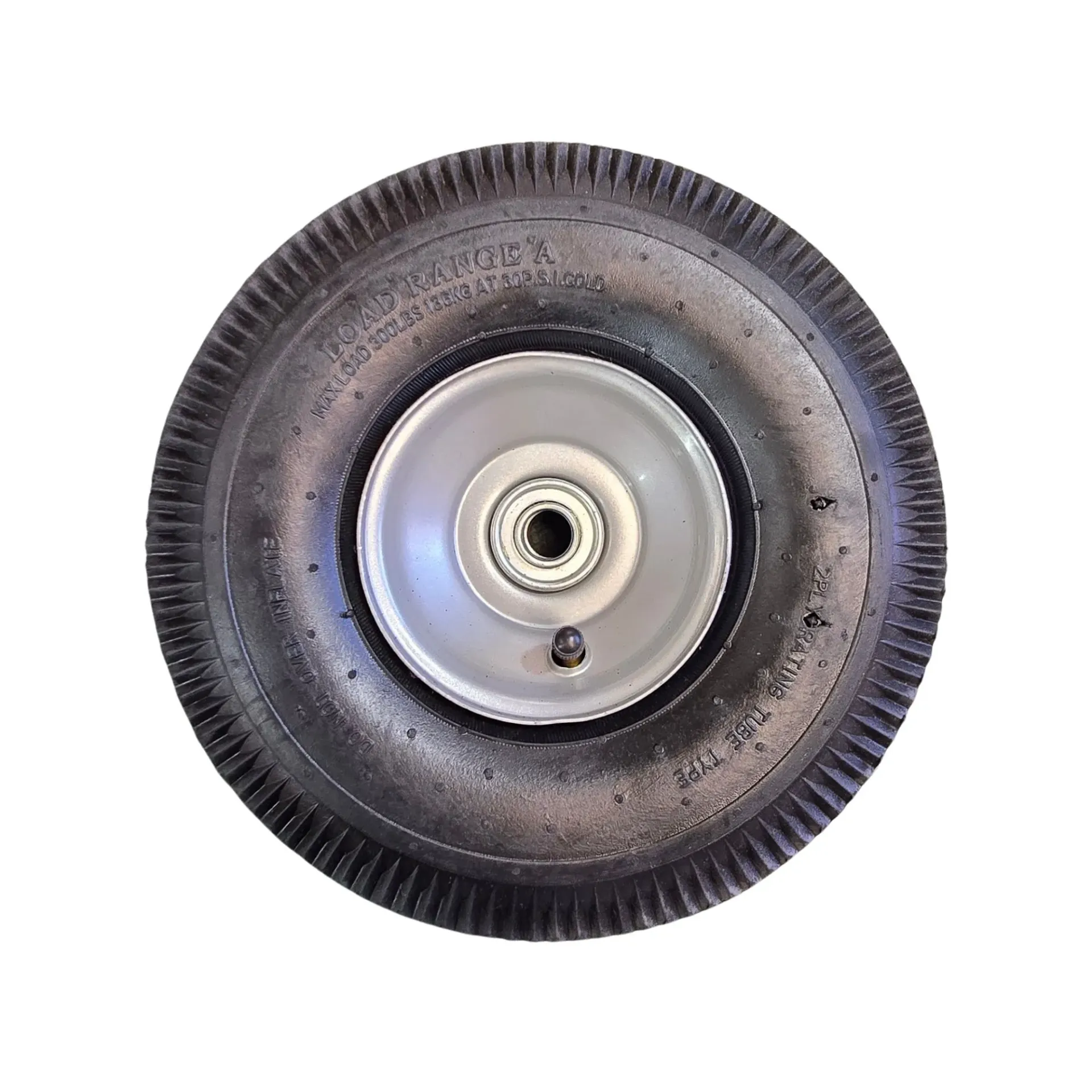 [BH-0074] Rueda neumática de repuesto para yegua o carro 10"/25cms - Bauhart