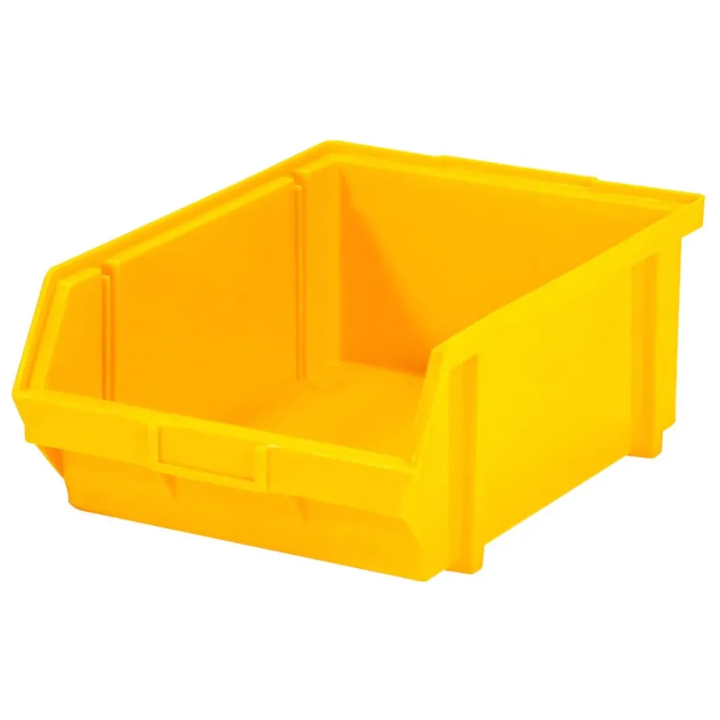 [BH-0019] Caja apilable polipropileno XL hasta 30kg - Bauhart (Amarillo)